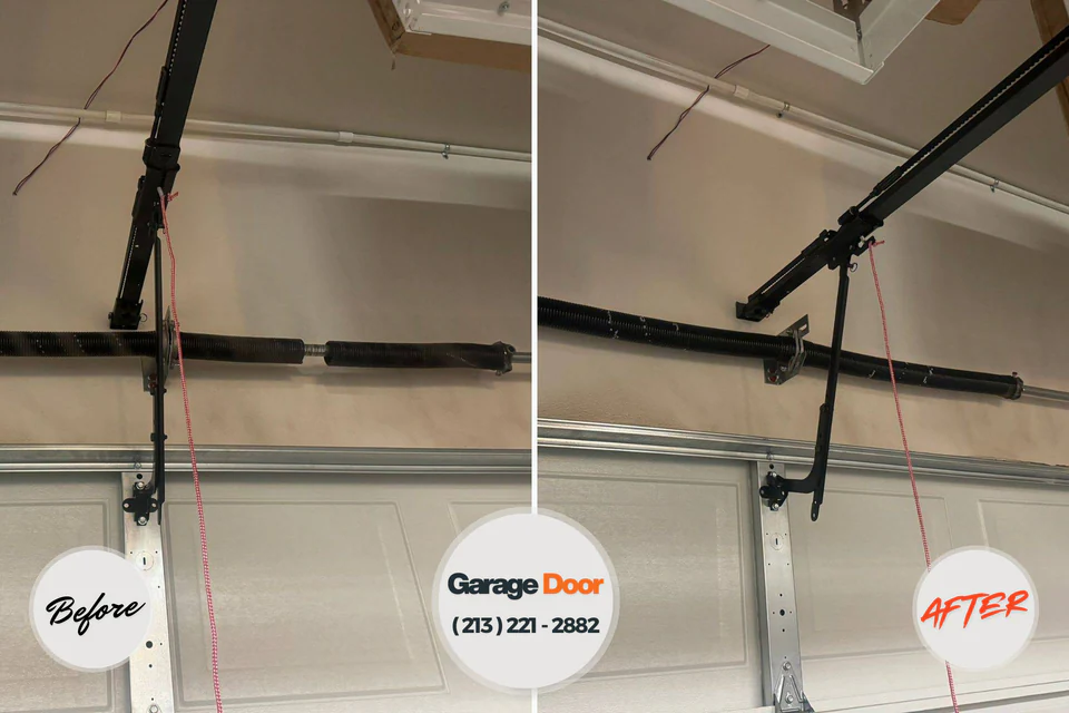 Before and after: garage door installation South Bloomfield, OH